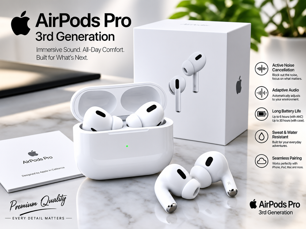 Premium Wireless Earbuds